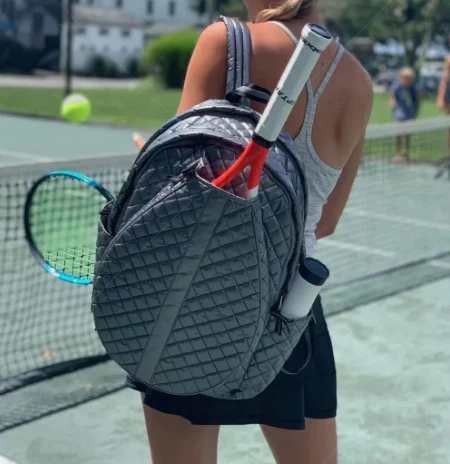 Large Capacity White Portable Tennis Bag