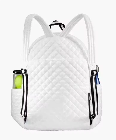 Large Capacity White Portable Tennis Bag