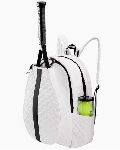 Large Capacity White Portable Tennis Bag