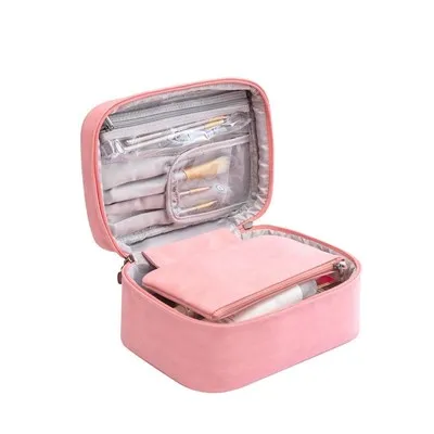 Polyesterová taška na make-up a taštička na mytí obličeje